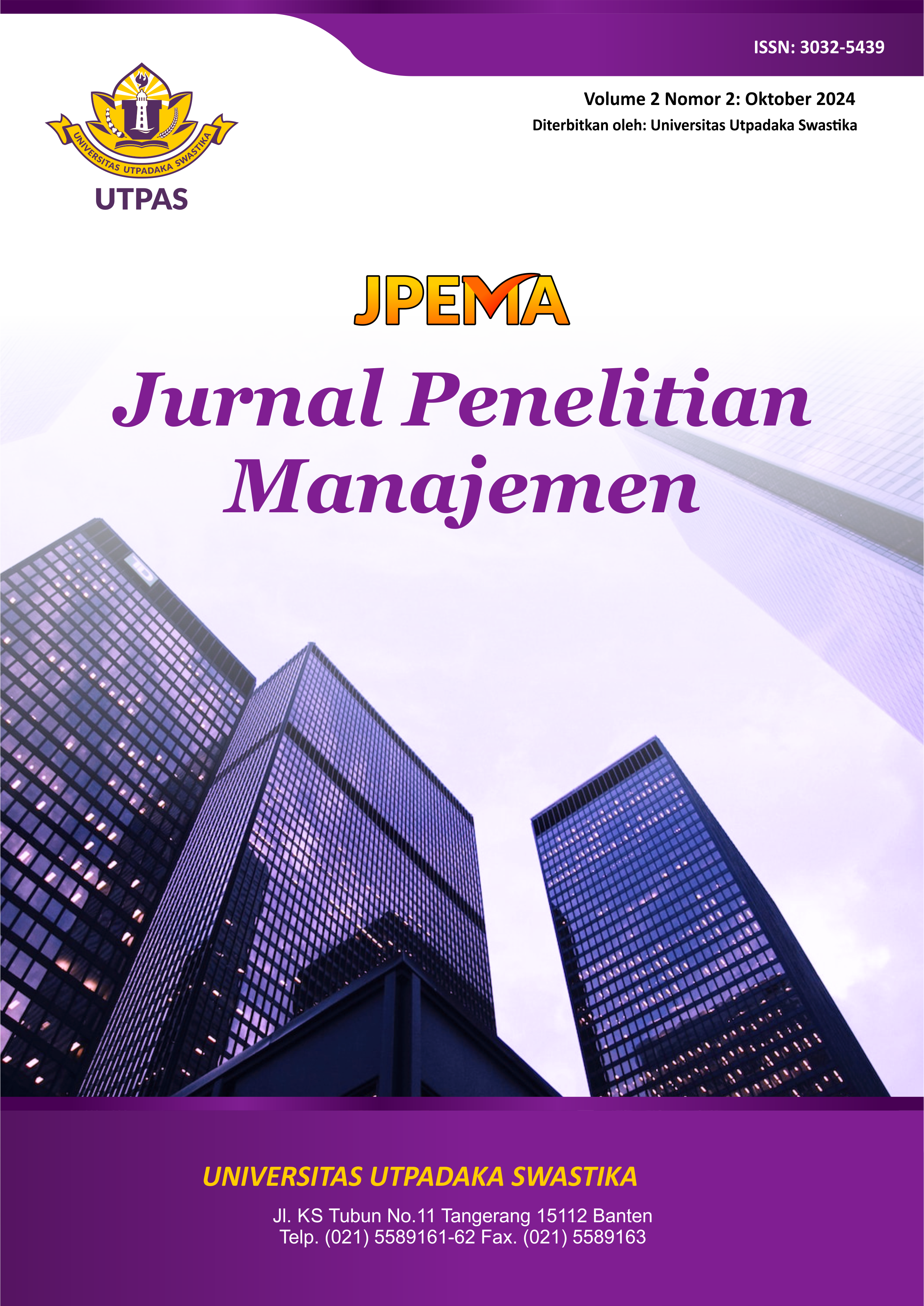 					Lihat Vol 2 No 2 (2024): JURNAL PENELITIAN MANAJEMEN
				